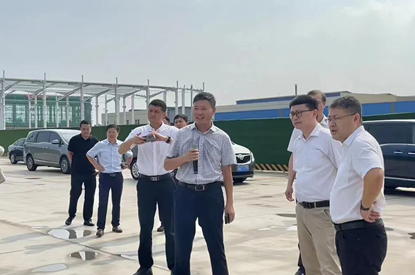 省工信局，發(fā)改委，科技局領(lǐng)導(dǎo)考察我公司1